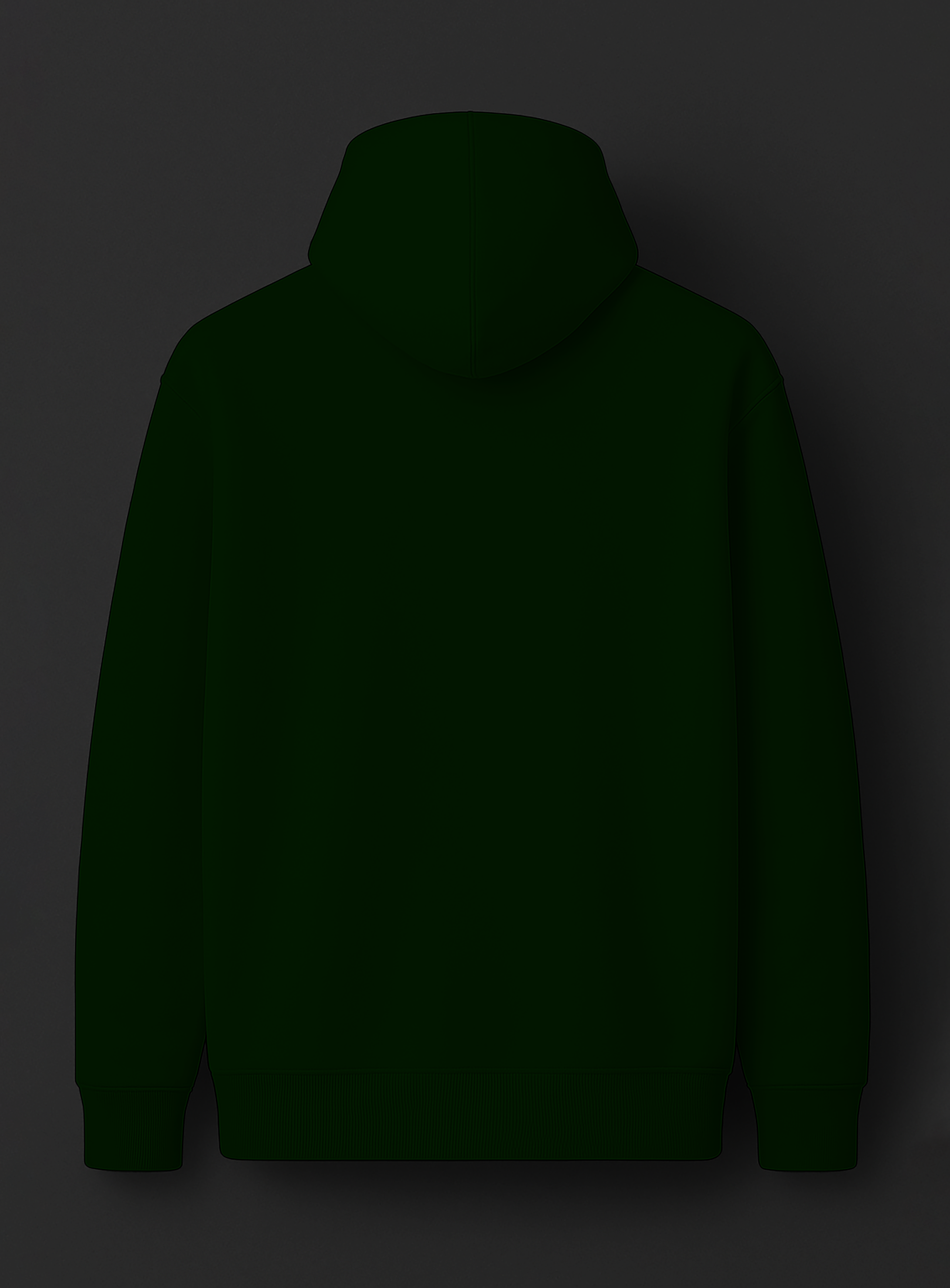 Sötétzöld pulóver