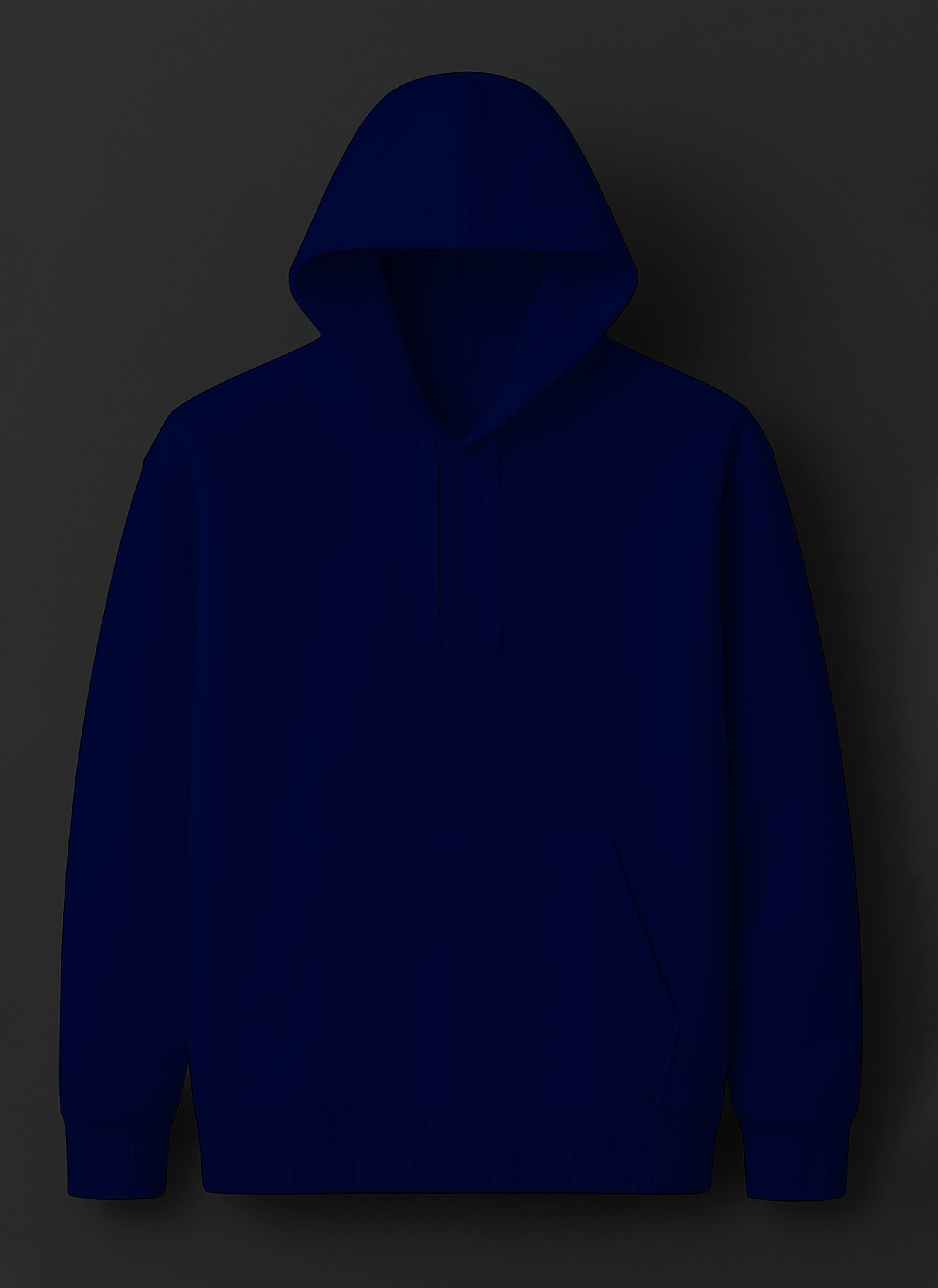 Sötétkék pulóver