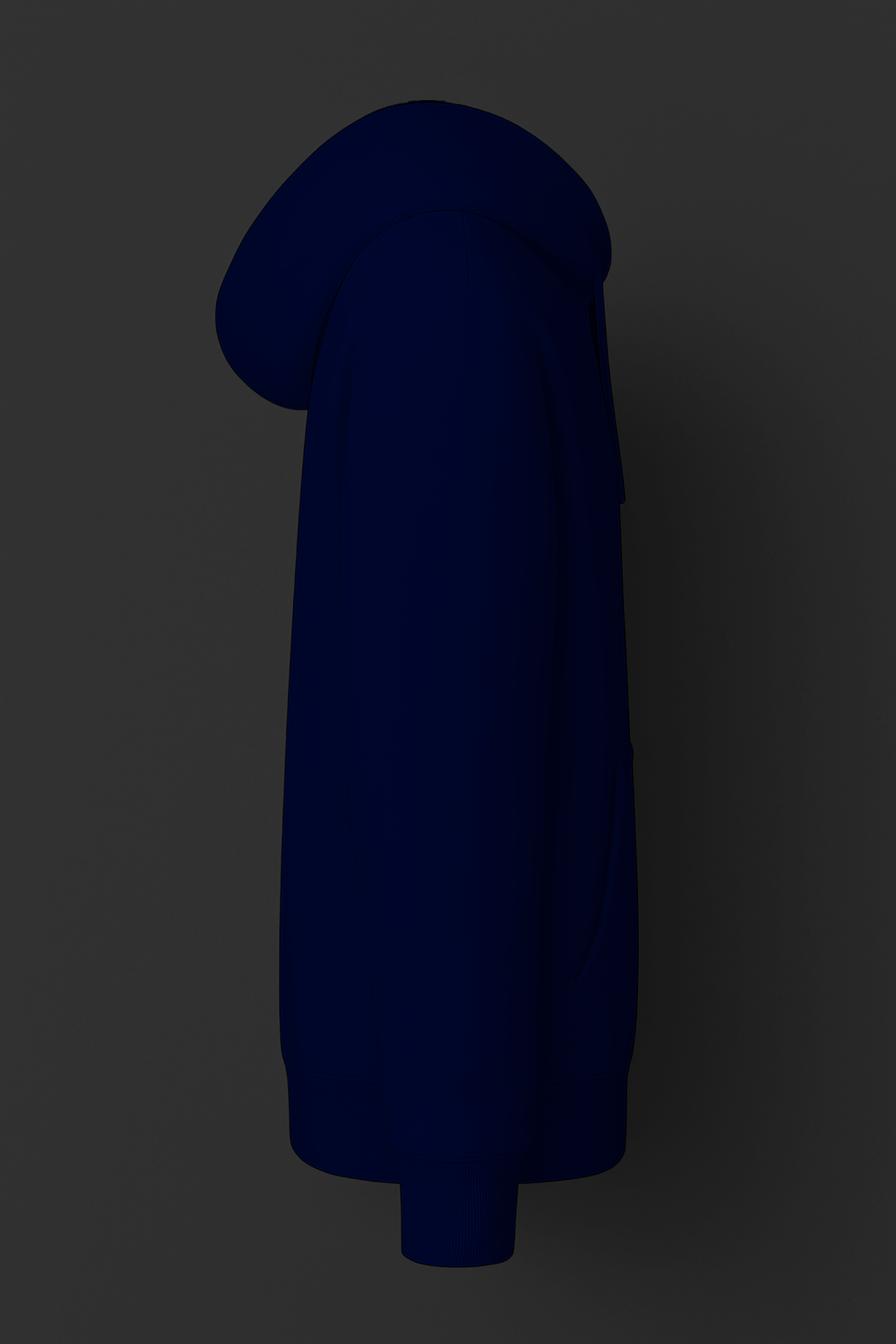 Sötétkék pulóver