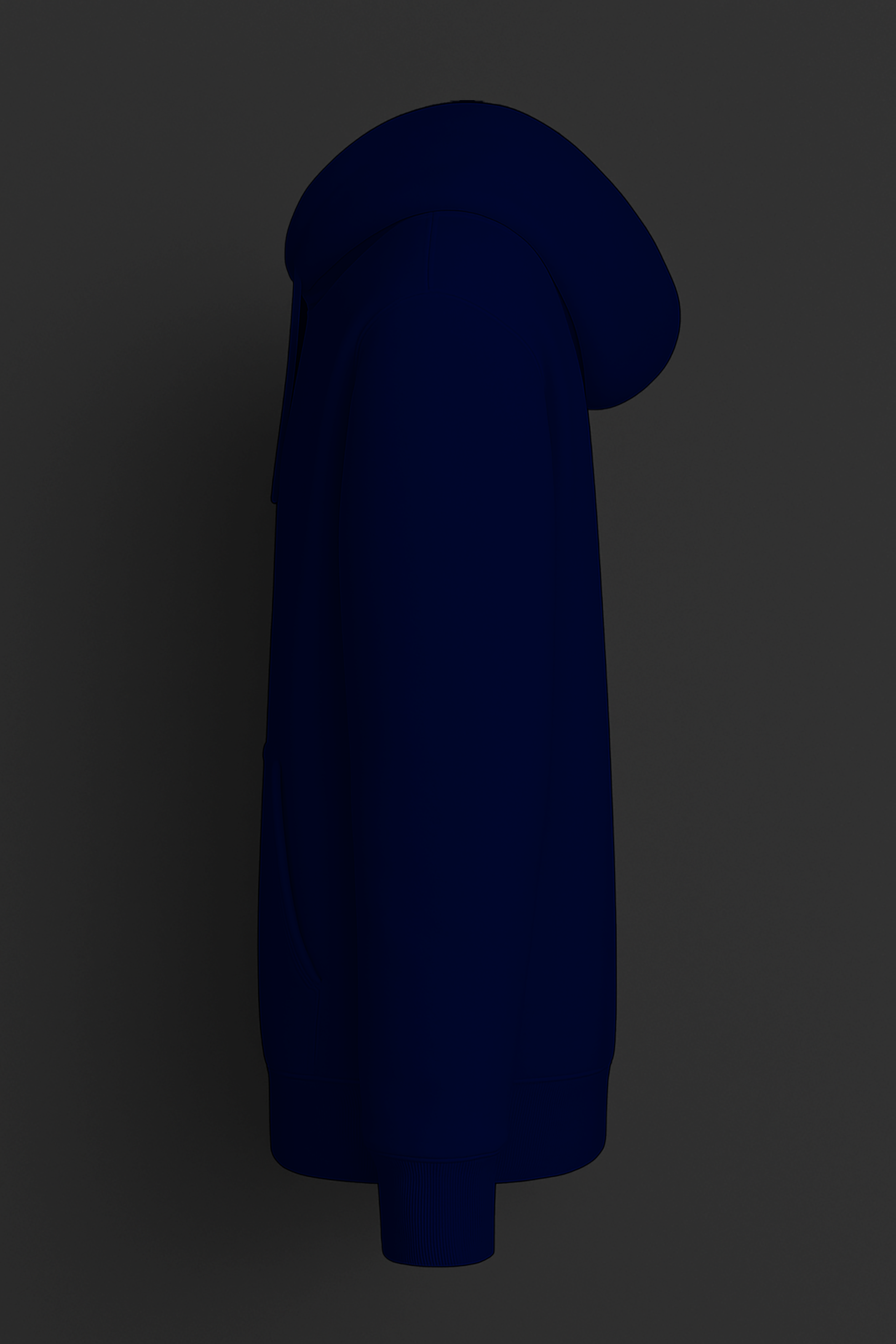 Sötétkék pulóver